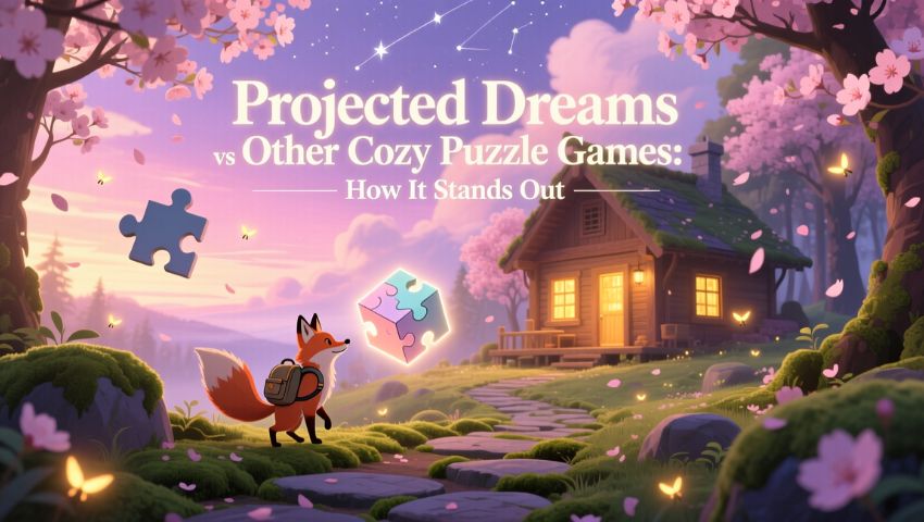 Projected Dreams vs Other Cozy Puzzle Games: How It Stands Out