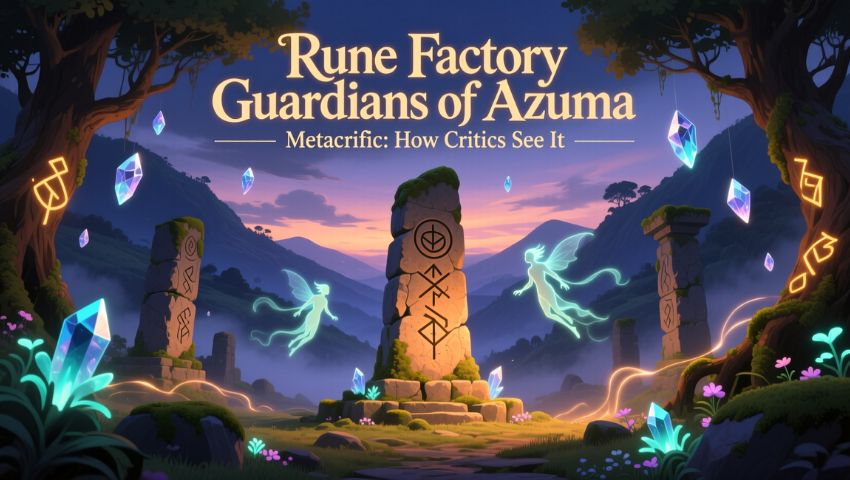 Rune Factory Guardians of Azuma Metacritic: How Critics See It