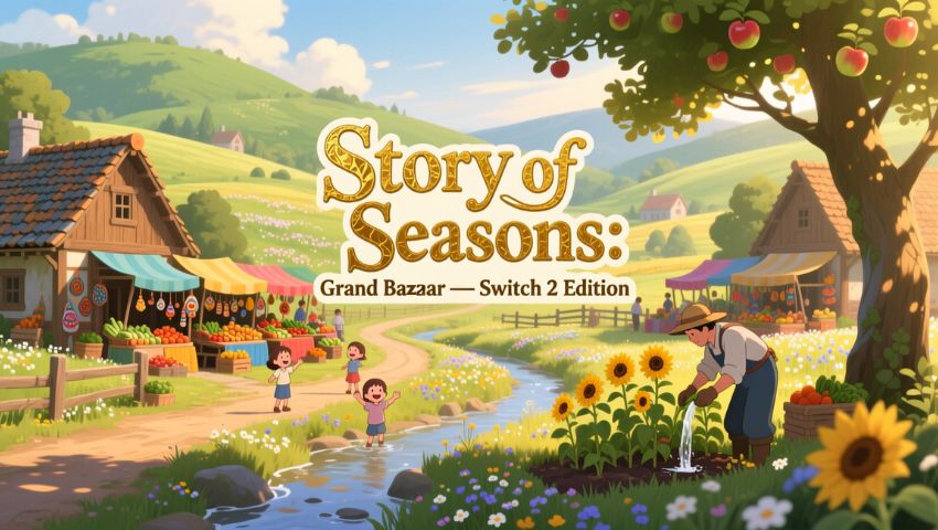 Story of Seasons: Grand Bazaar — Switch 2 Edition