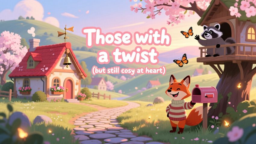 Those with a twist (but still cosy at heart)