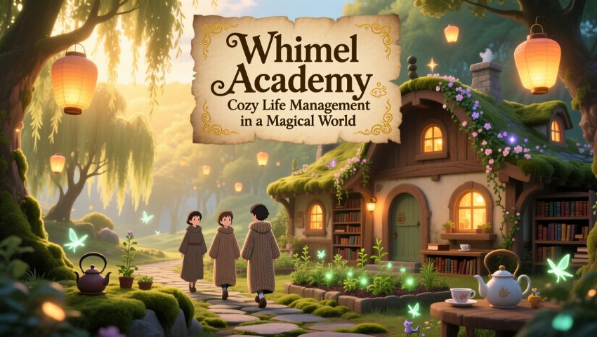 Whimel Academy Cozy Life Management in a Magical World