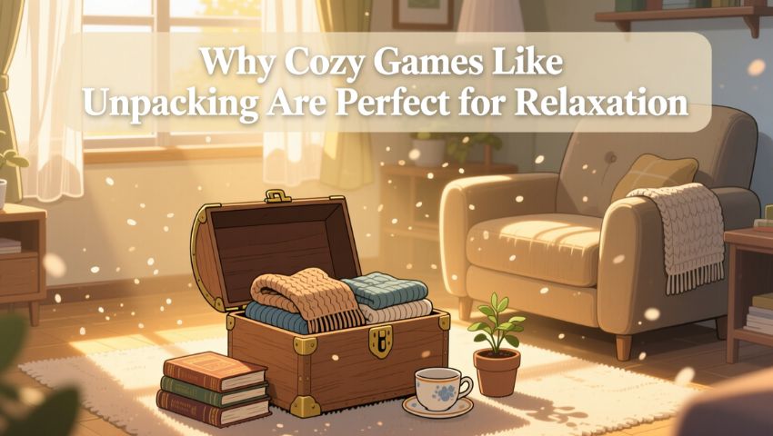Why Cozy Games Like Unpacking Are Perfect for Relaxation