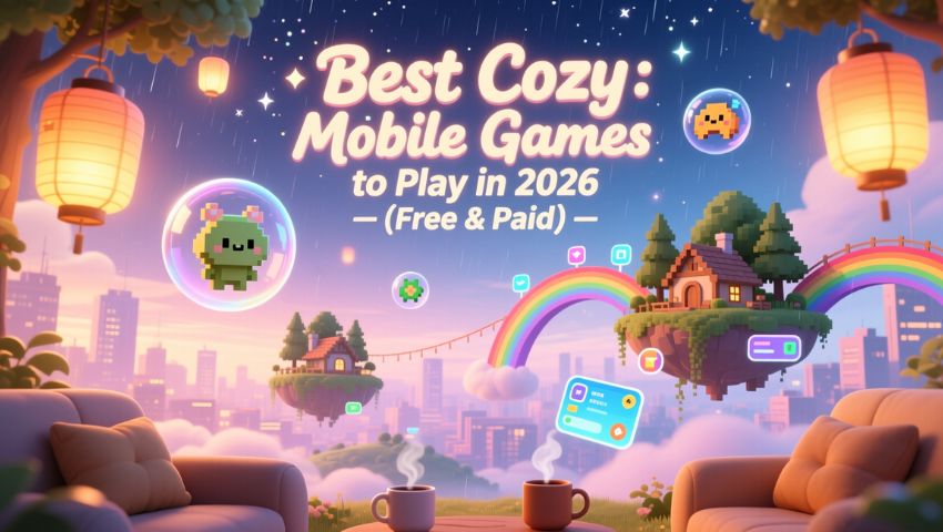 Best Cozy Mobile Games to Play in 2026 (Free & Paid)
