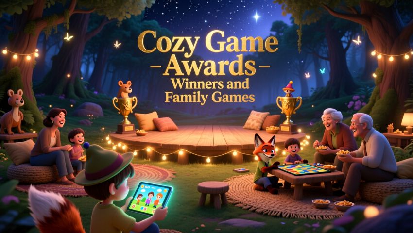 Cozy Game Awards Winners and Family Games