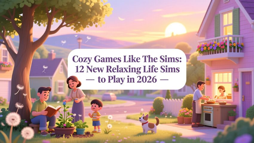 Cozy Games Like The Sims: 12 New Relaxing Life Sims to Play in 2026
