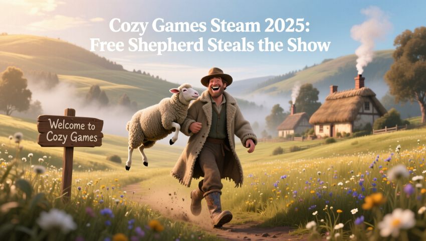 Cozy Games Steam 2025: Free Shepherad Steals the Show