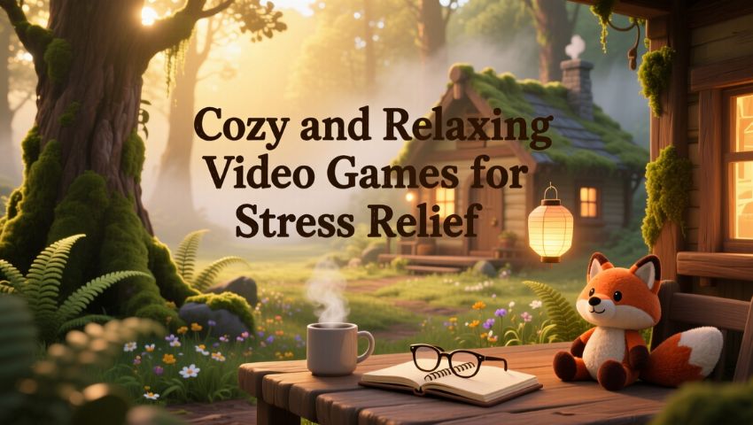 Cozy and Relaxing Video Games for Stress Relief