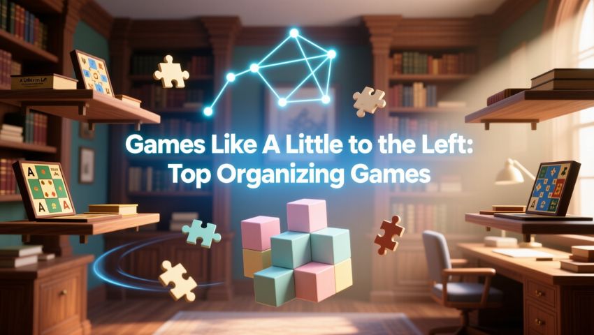 Games Like A Little to the Left: Top Organizing Games