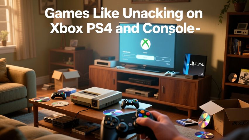 Games Like Unpacking on Xbox PS4 and Console
