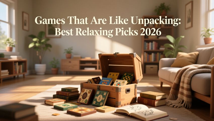 Games That Are Like Unpacking: Best Relaxing Picks 2026