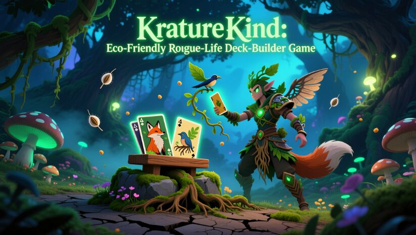 KreatureKind: Eco-Friendly Rogue-Lite Deck-Builder Game