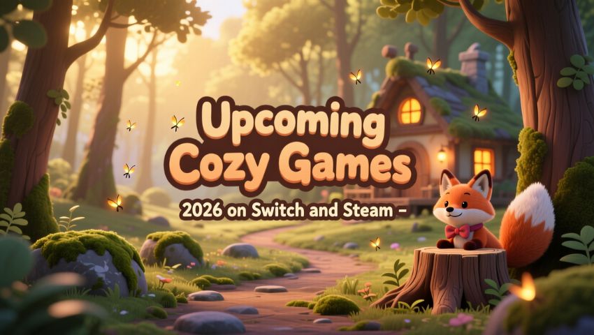 Upcoming Cozy Games 2026 on Switch and Steam