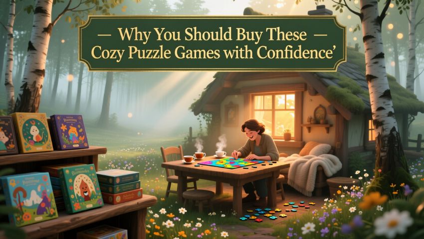 Why You Should Buy These Cozy Puzzle Games with Confidence